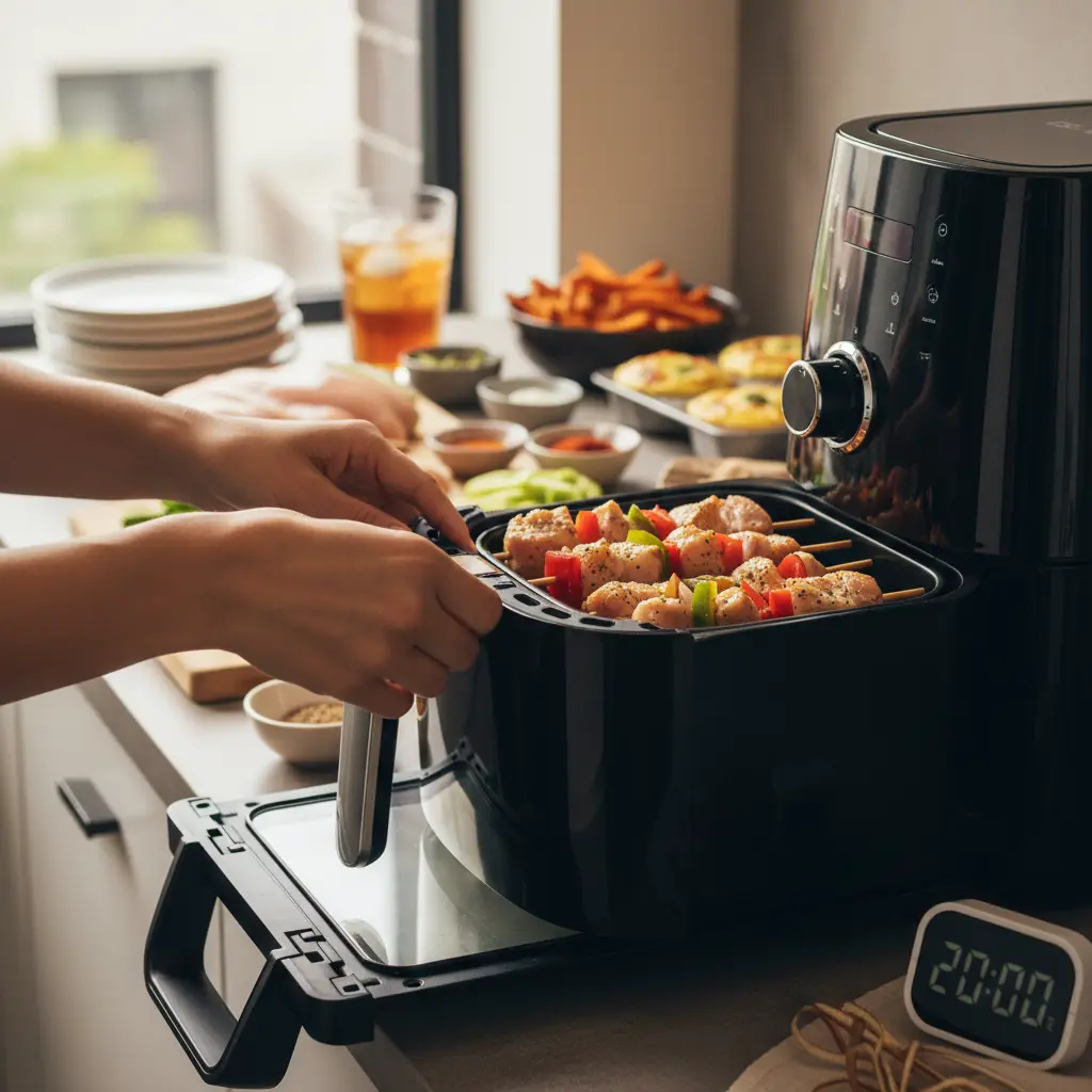 5 Receitas de Almoço na Air Fryer Prontas em 20 Minutos — detalhe