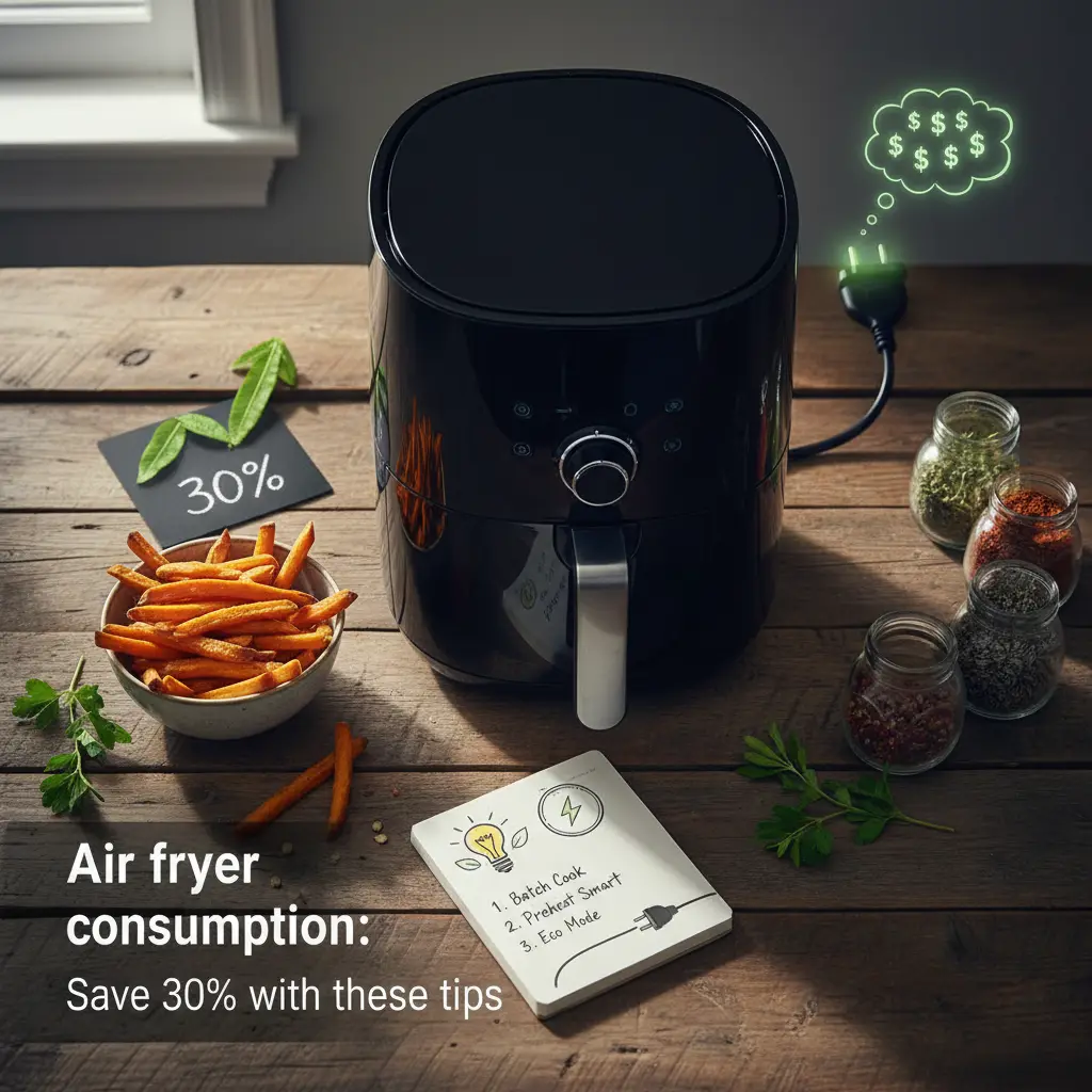 Air fryer gasta muita energia? Economize 30% com estas dicas — resultado