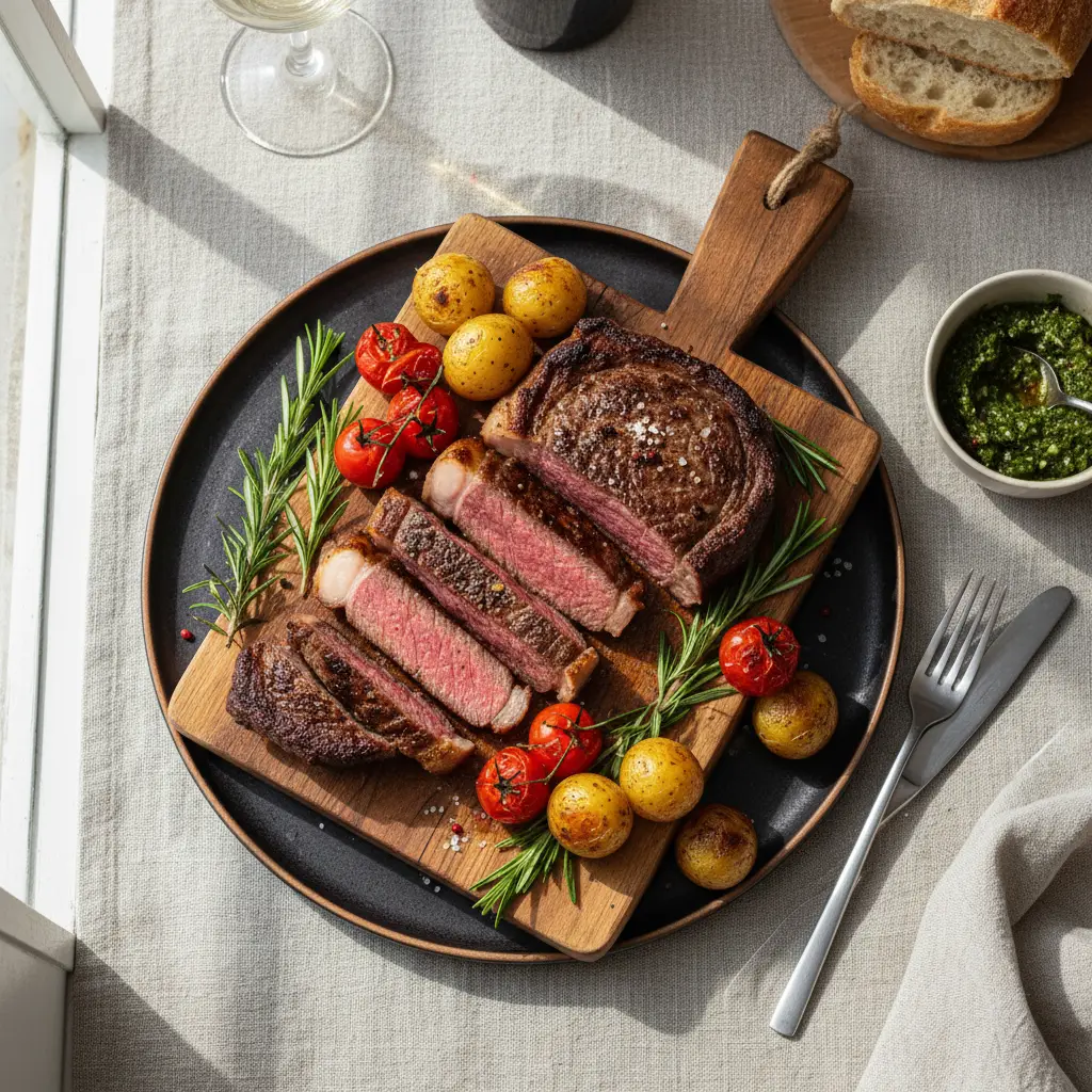 Alcatra na air fryer: 3 passos para carne macia e suculenta — resultado