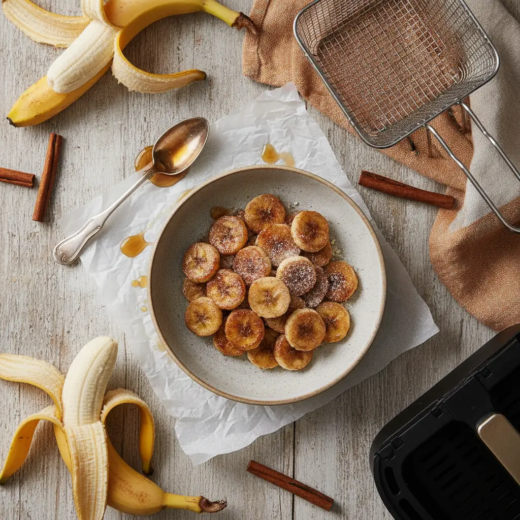 Banana air fryer: 3 formas infalíveis de preparar em 8 minutos — resultado