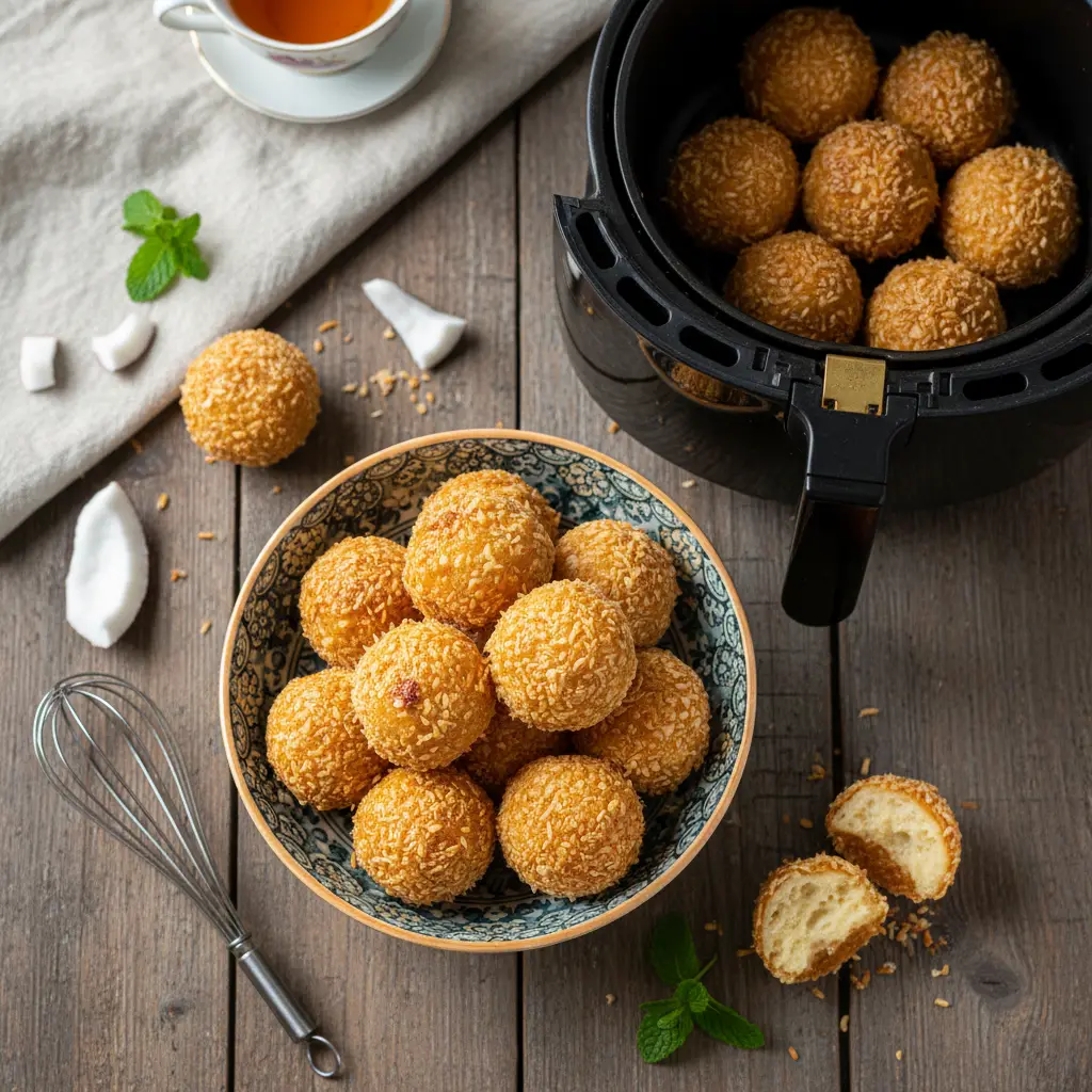 Beijinho na Air Fryer: 3 Passos para um Doce Perfeito — resultado