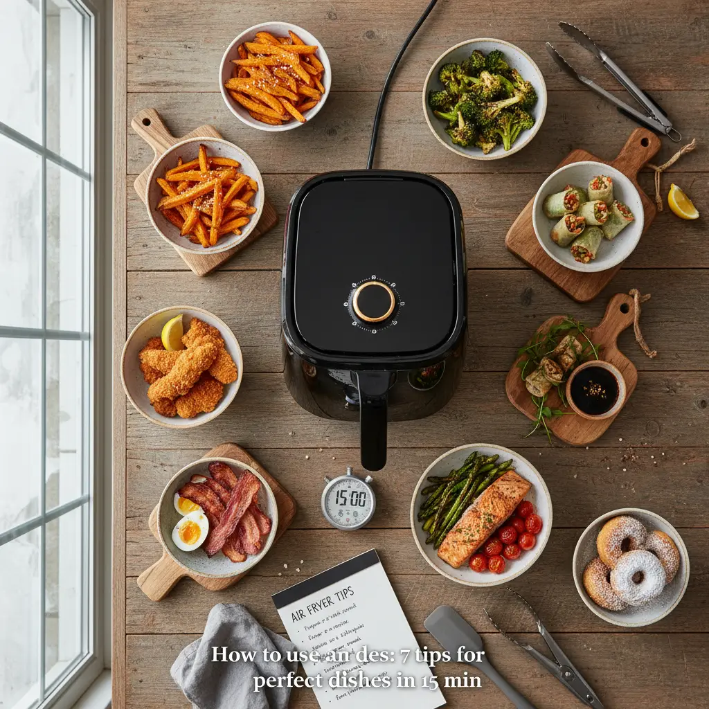Como usar air fryer: 7 dicas para pratos perfeitos em 15 min — resultado