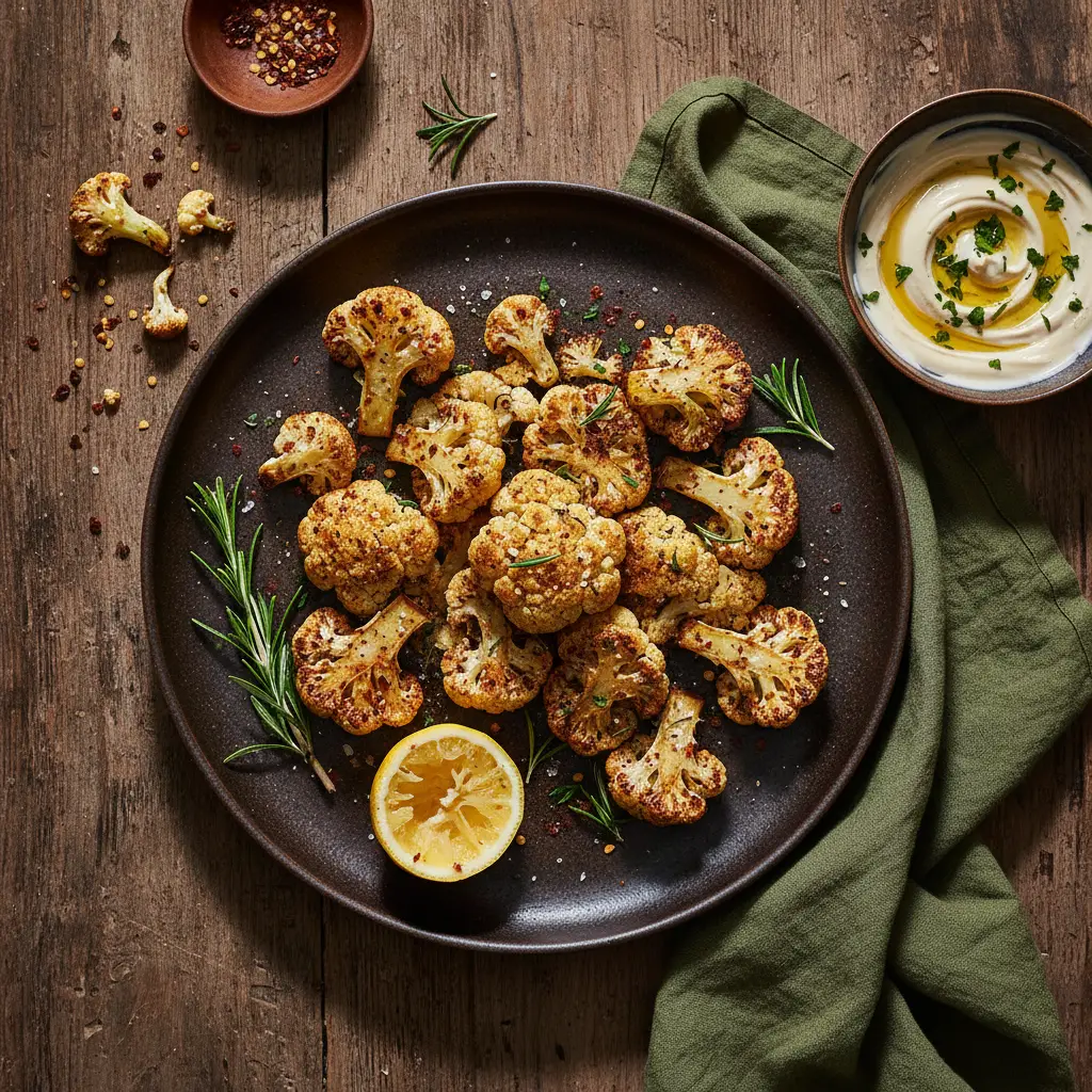 Couve-flor na air fryer: 3 segredos para ficar crocante — resultado