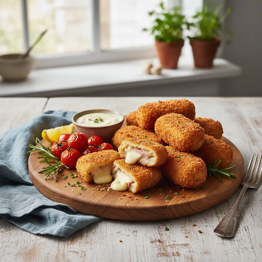 Croquete na Air Fryer: 3 Dicas para Ficar Perfeito e Crocante — resultado