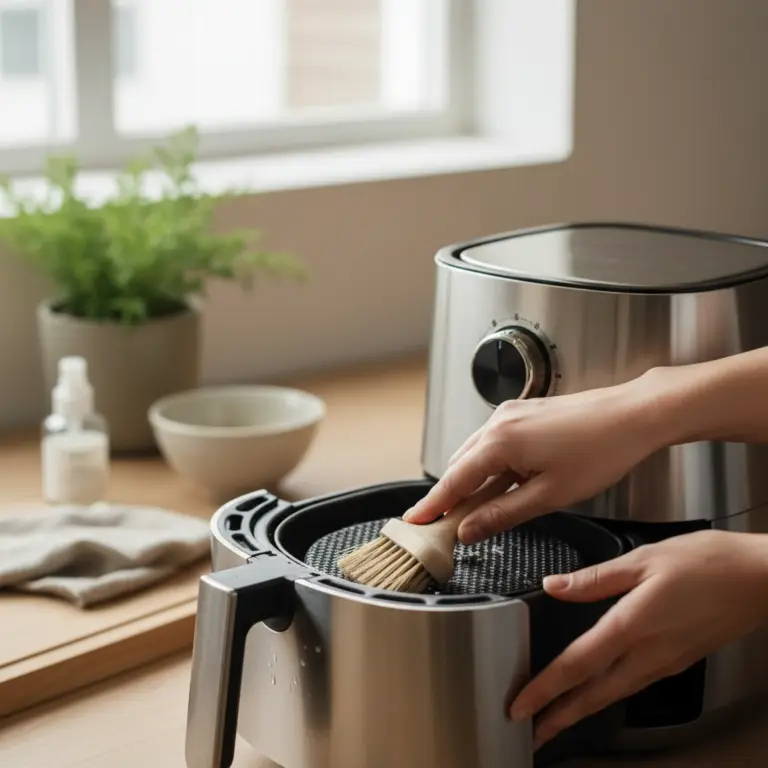 Ilustração editorial: Cuidados com air fryer: 5 regras para durar 3 anos a mais