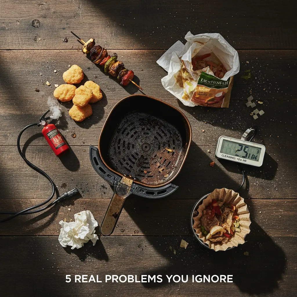 Desvantagens da air fryer: 5 problemas reais que você ignora — resultado