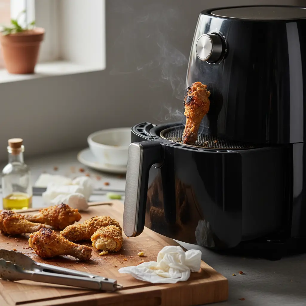 Desvantagens da air fryer: 5 problemas reais que você ignora — detalhe