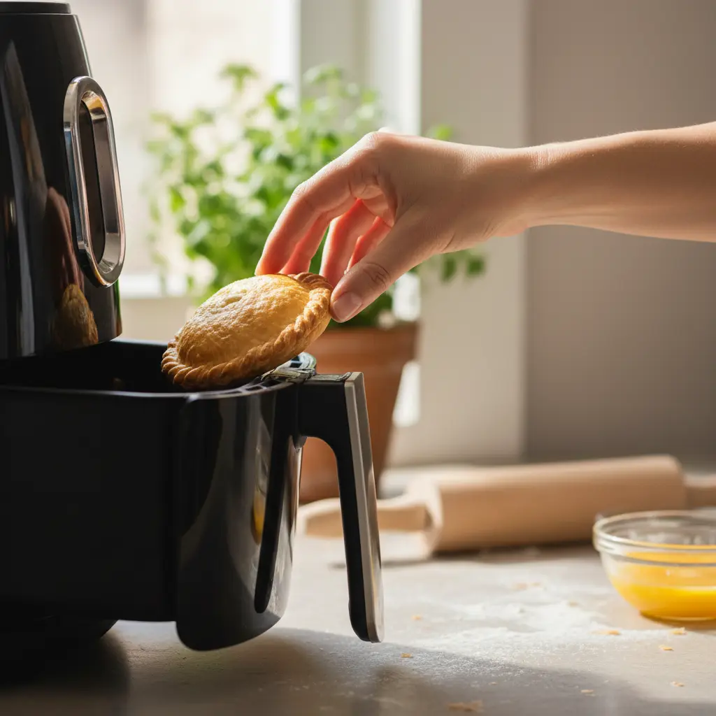 Empada na Air Fryer: 3 Segredos para Massa Dourada em 15 Min — detalhe