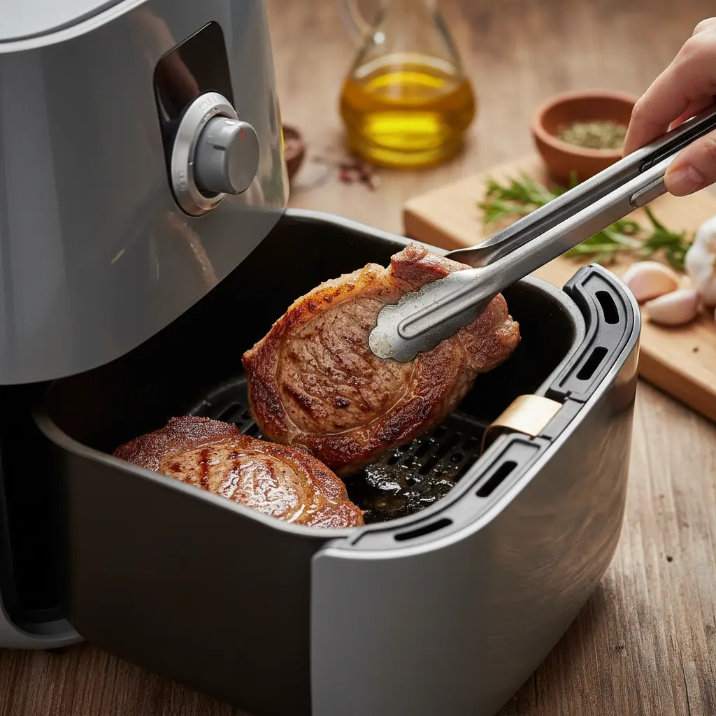 Maminha na Air Fryer: 4 Passos para uma Carne Suculenta — detalhe