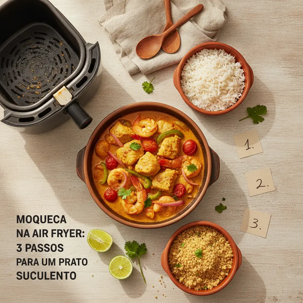 Moqueca na Air Fryer: 3 Passos para um Prato Suculento — resultado