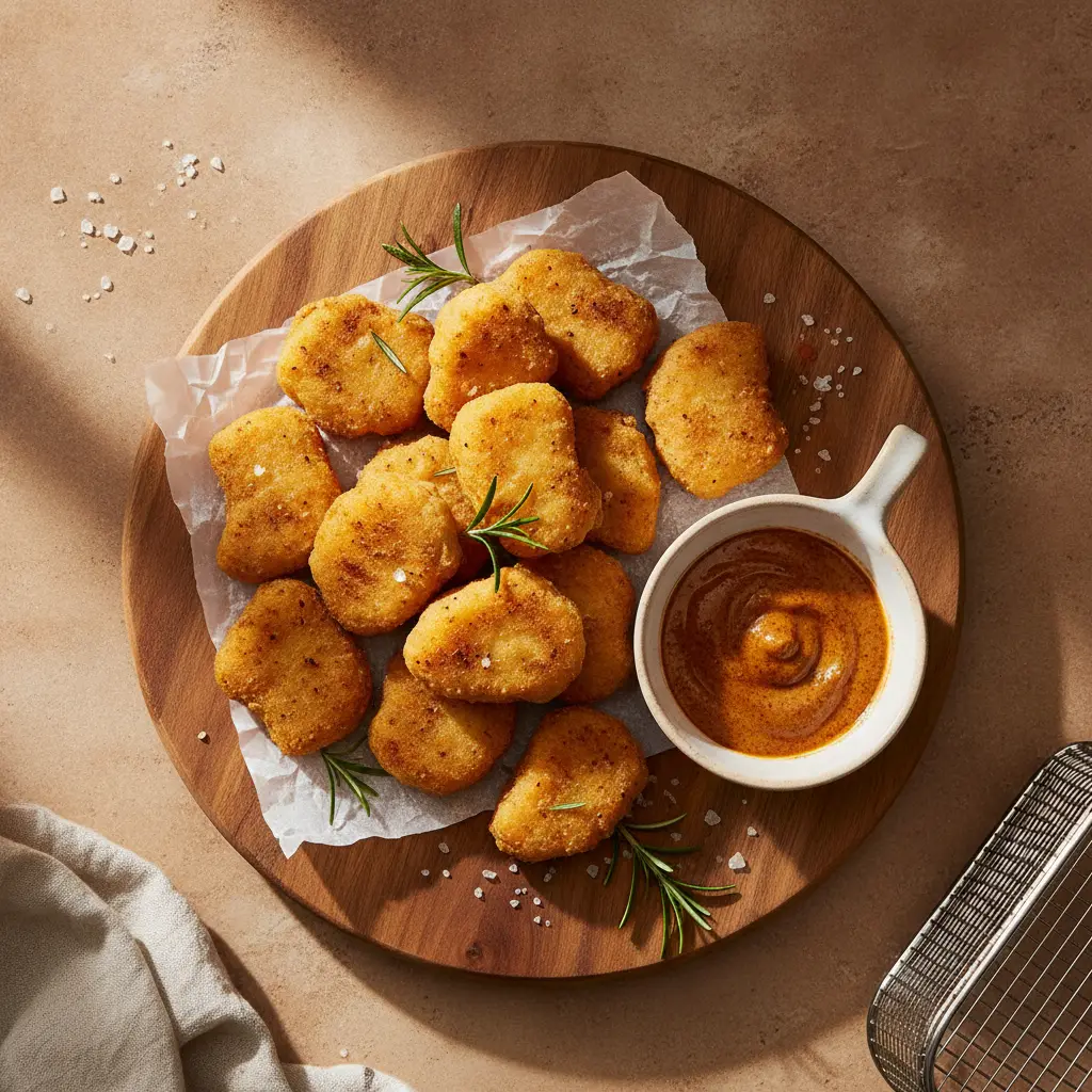 Nuggets na air fryer: 3 segredos para ficarem ultra crocantes — resultado