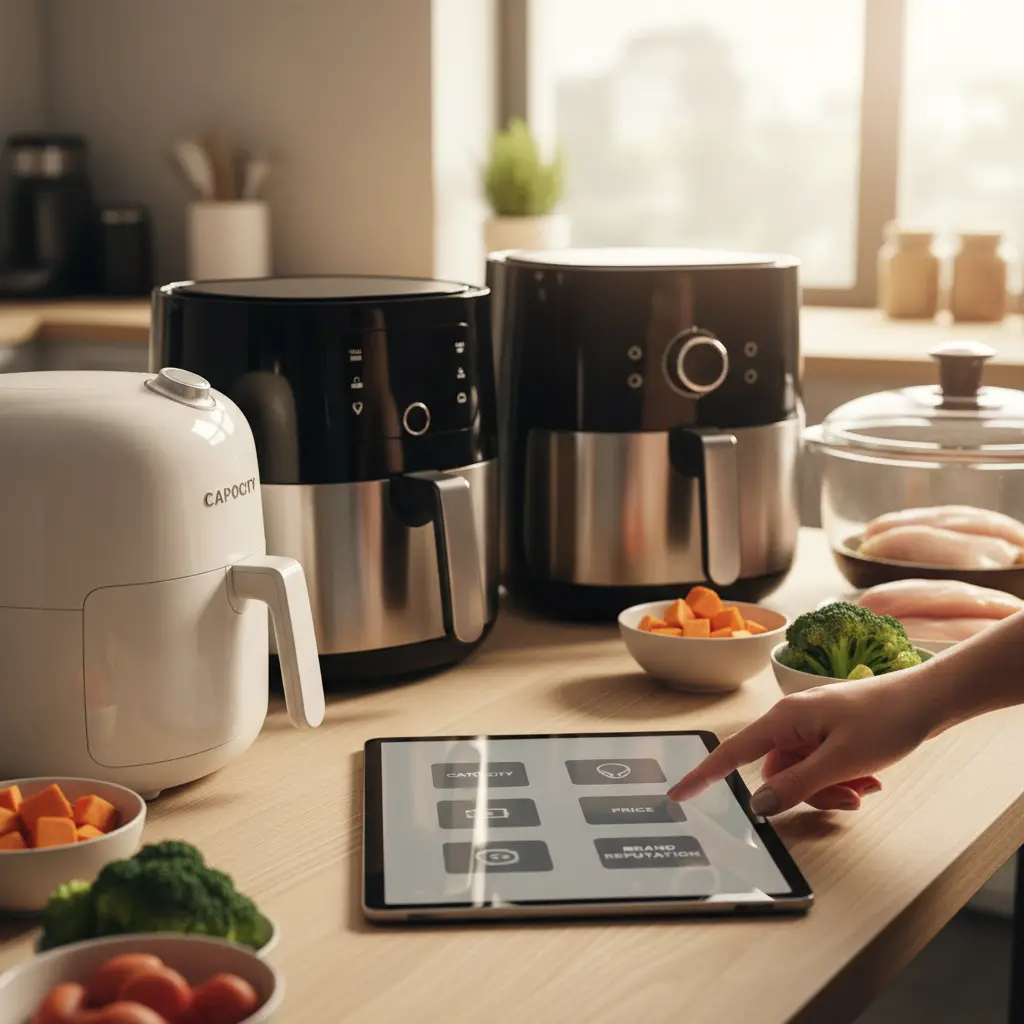 Qual air fryer comprar: 4 critérios para não errar a escolha — detalhe