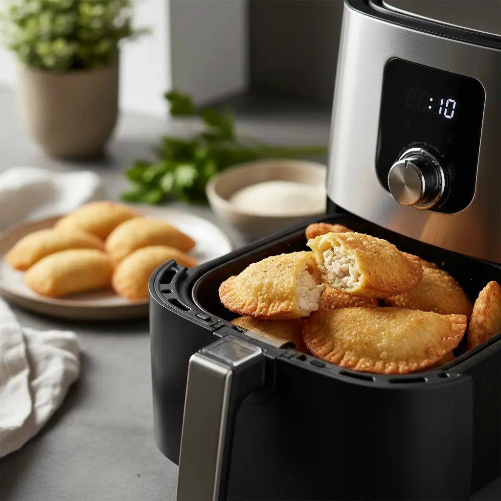 Risoles na air fryer: 10 minutos para o salgado perfeito — detalhe
