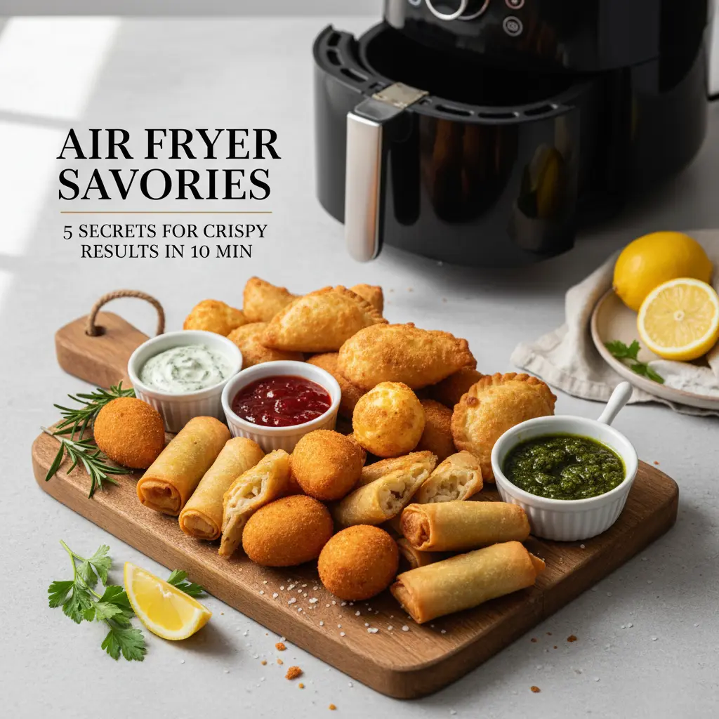 Salgados na Air Fryer: 5 Segredos para Ficar Crocante em 10 Min — resultado