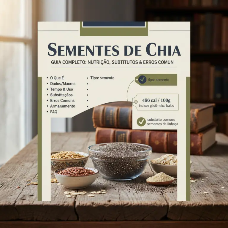 Ilustração editorial: Sementes de Chia: 5 Dicas para Integrar na sua Dieta Diária