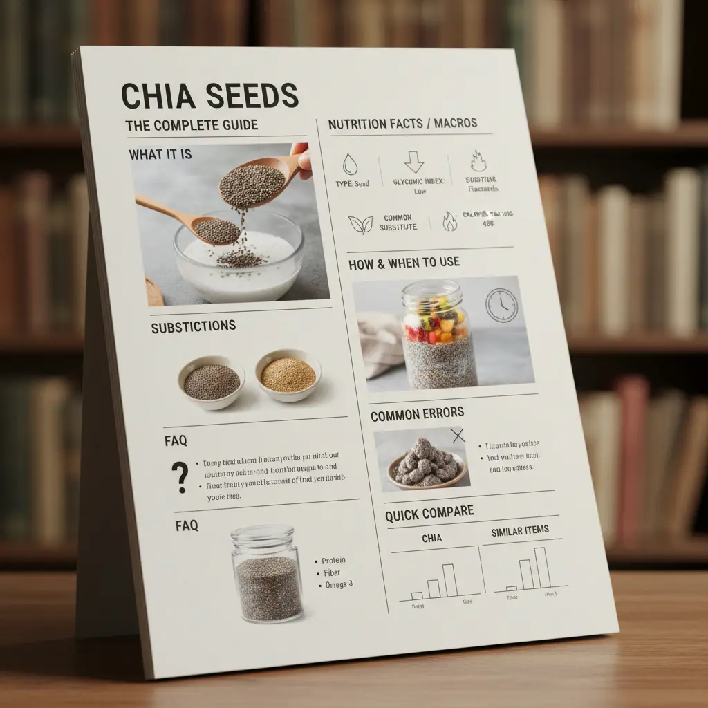 Sementes de Chia: 5 Dicas para Integrar na sua Dieta Diária — detalhe