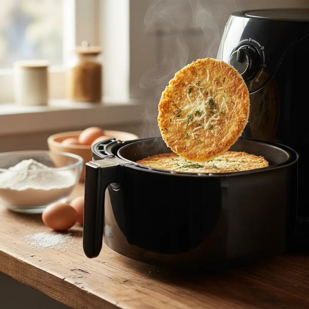 Tapioca na Air Fryer: 3 passos para uma crocância perfeita — detalhe
