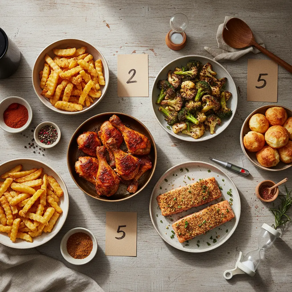 Tempo de cozimento air fryer: 5 guias para acertar sempre — resultado
