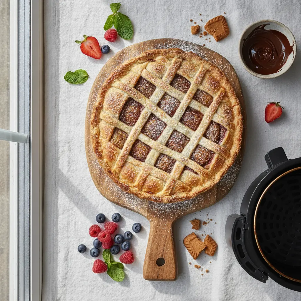Torta doce na air fryer: aprenda a fazer em 20 minutos — resultado