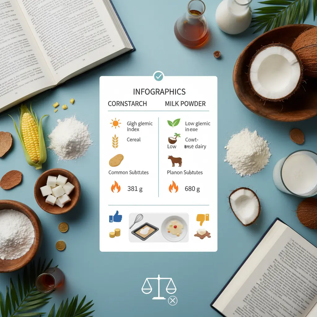 Amido de Milho vs Leite de Coco em Pó: Guia de 2 Ingredientes — resultado