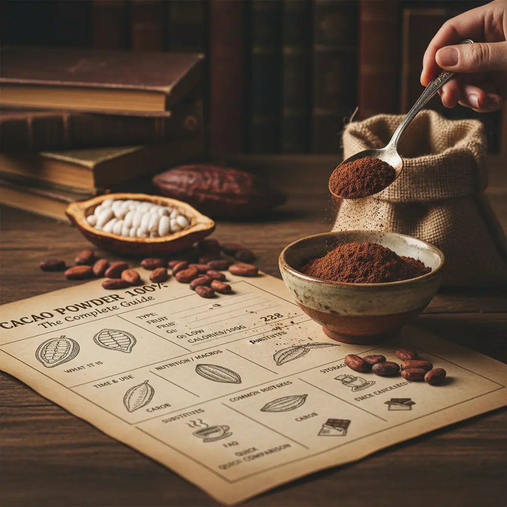Cacau em Pó 100%: Guia com 5 Dicas para Receitas Perfeitas — detalhe