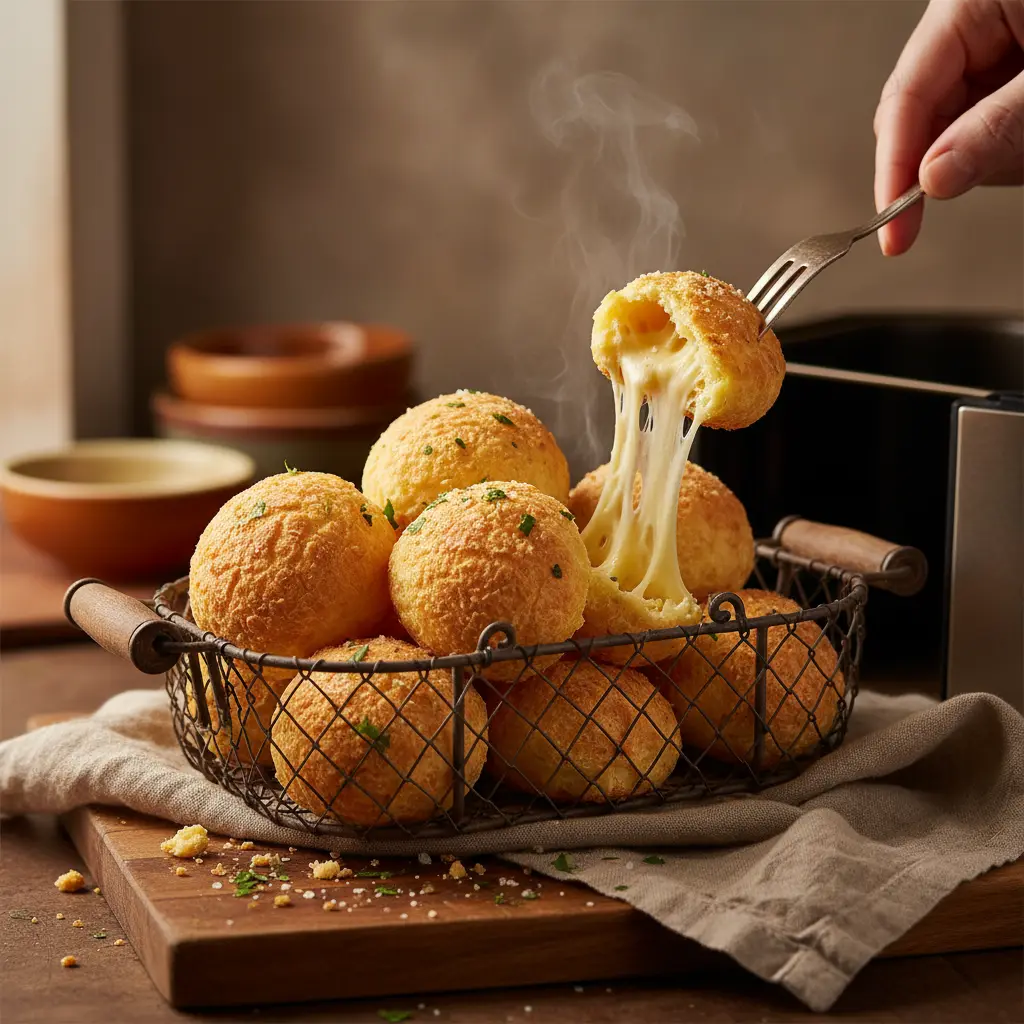 Como fazer pão de queijo congelado na air fryer mondial: 3 dicas — detalhe