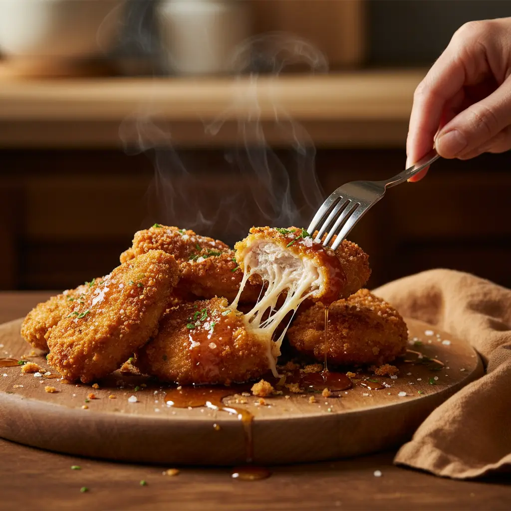 Coxinha da asa air fryer: o segredo para ficar crocante em 25min — detalhe