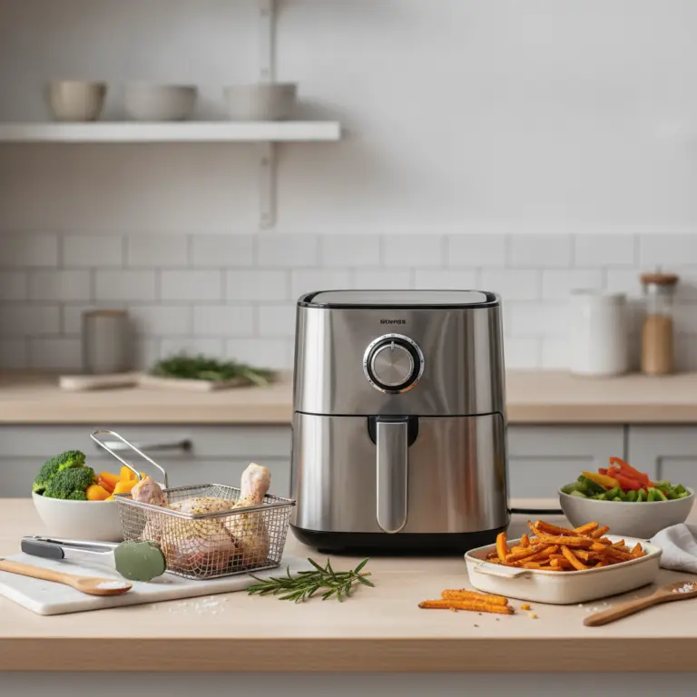 Ilustração editorial: Dicas de air fryer para iniciantes: 5 truques para perfeição