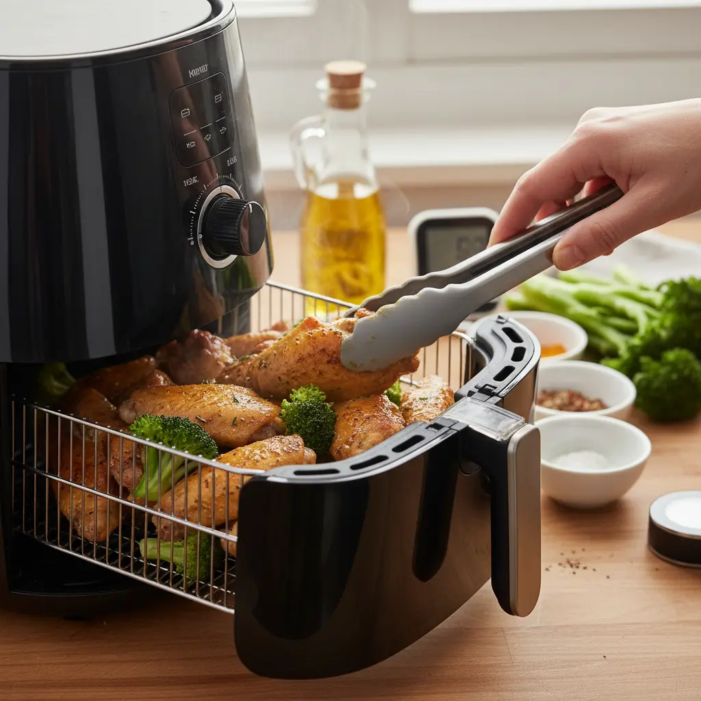 Dicas de air fryer para iniciantes: 5 truques para perfeição — detalhe