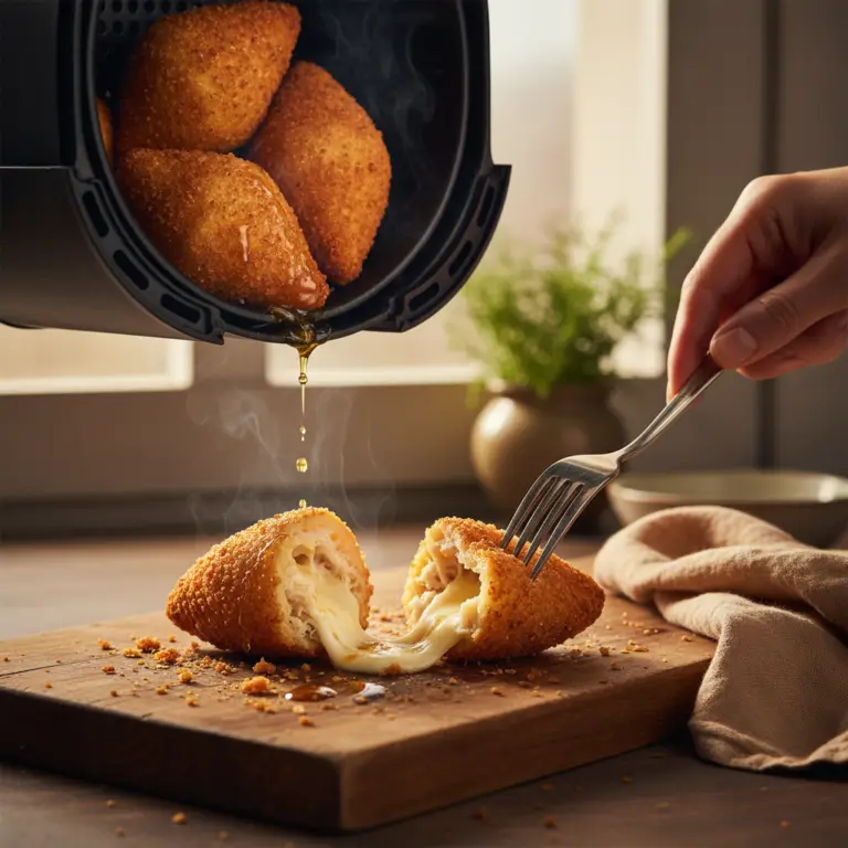 Coxinha na air fryer vale a pena? Sim, economize 80% de óleo