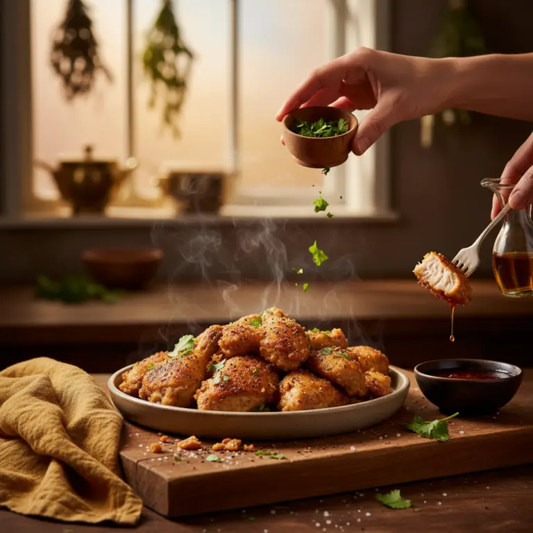 Frango a passarinho air fryer: checklist de 4 pontos