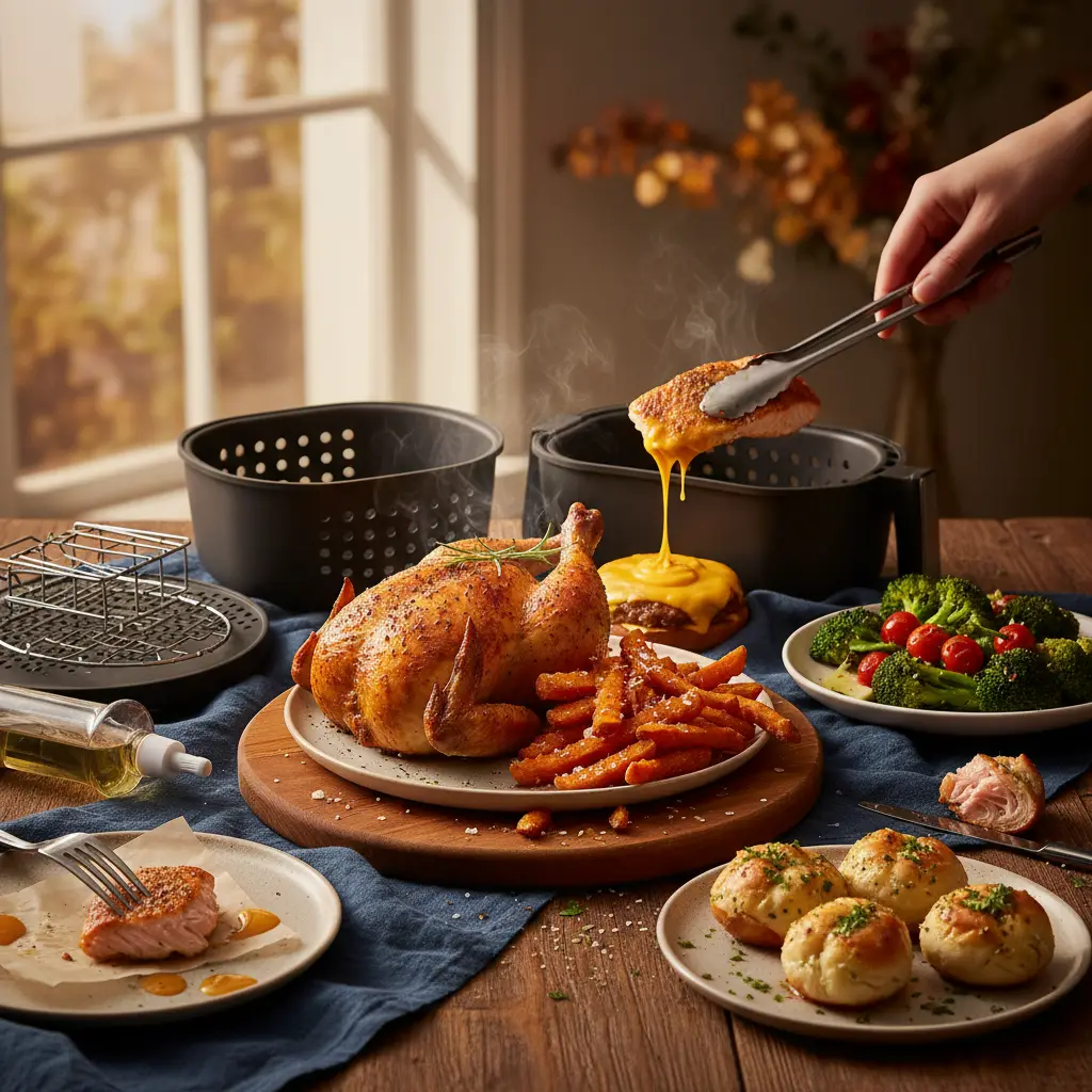 Melhor acessórios para air fryer: 5 itens que mudam seu preparo — resultado