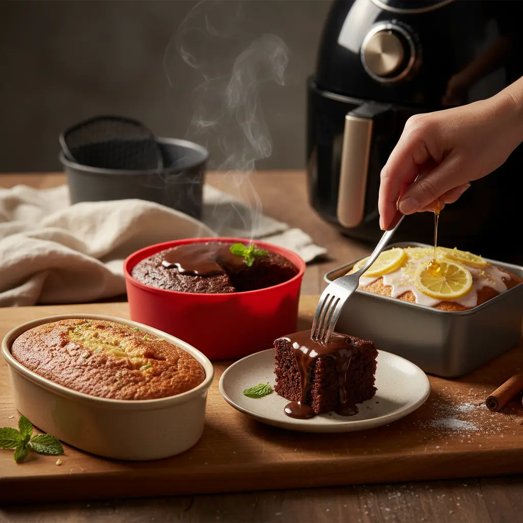 Melhores formas de bolo para air fryer: 5 opções testadas — detalhe