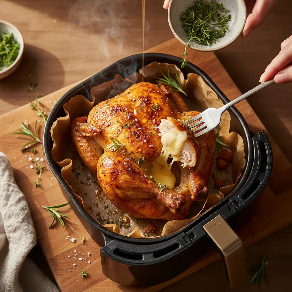 Papel manteiga na air fryer: 5 passos para usar com segurança — resultado