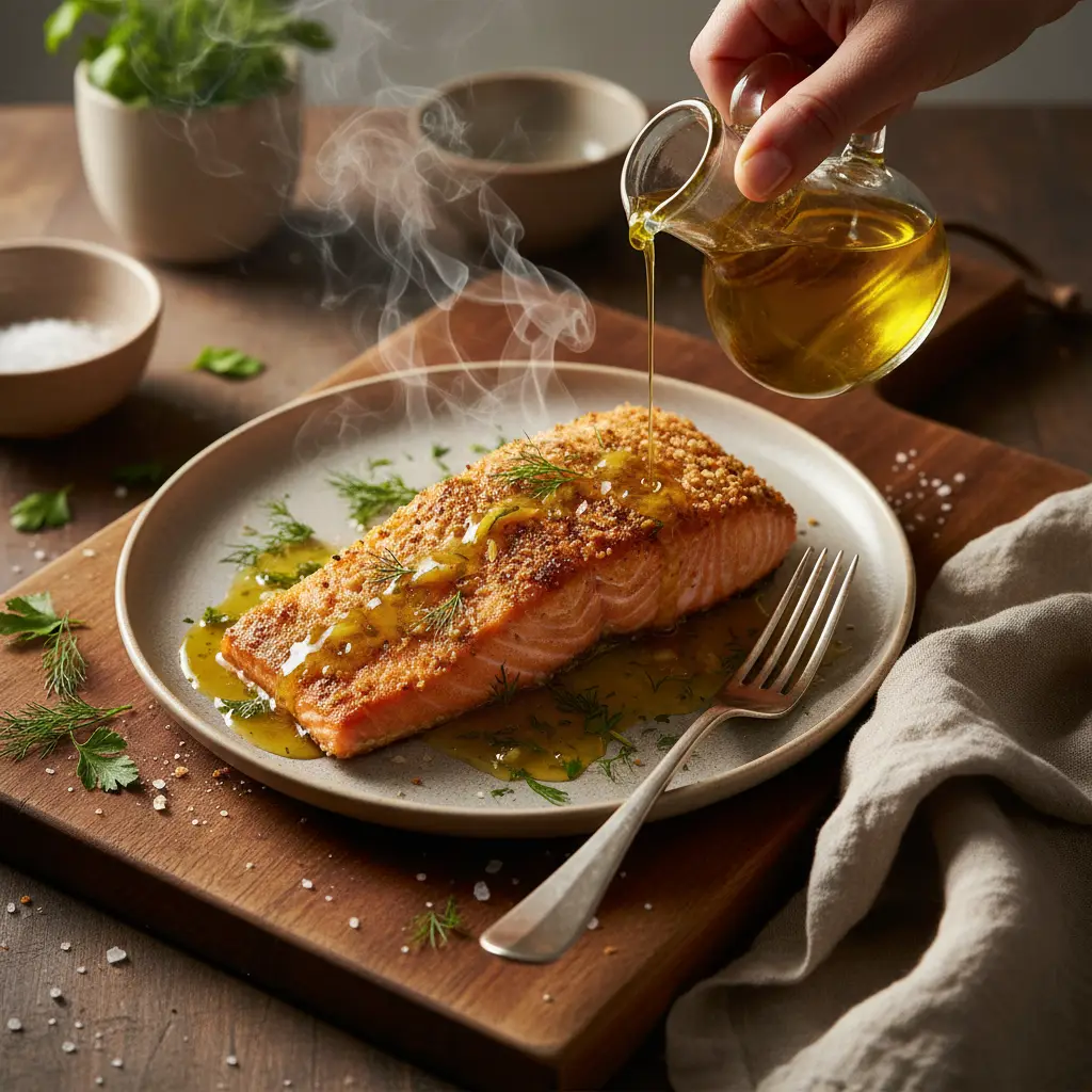 Peixe na air fryer: 3 truques para ele nunca ressecar — resultado