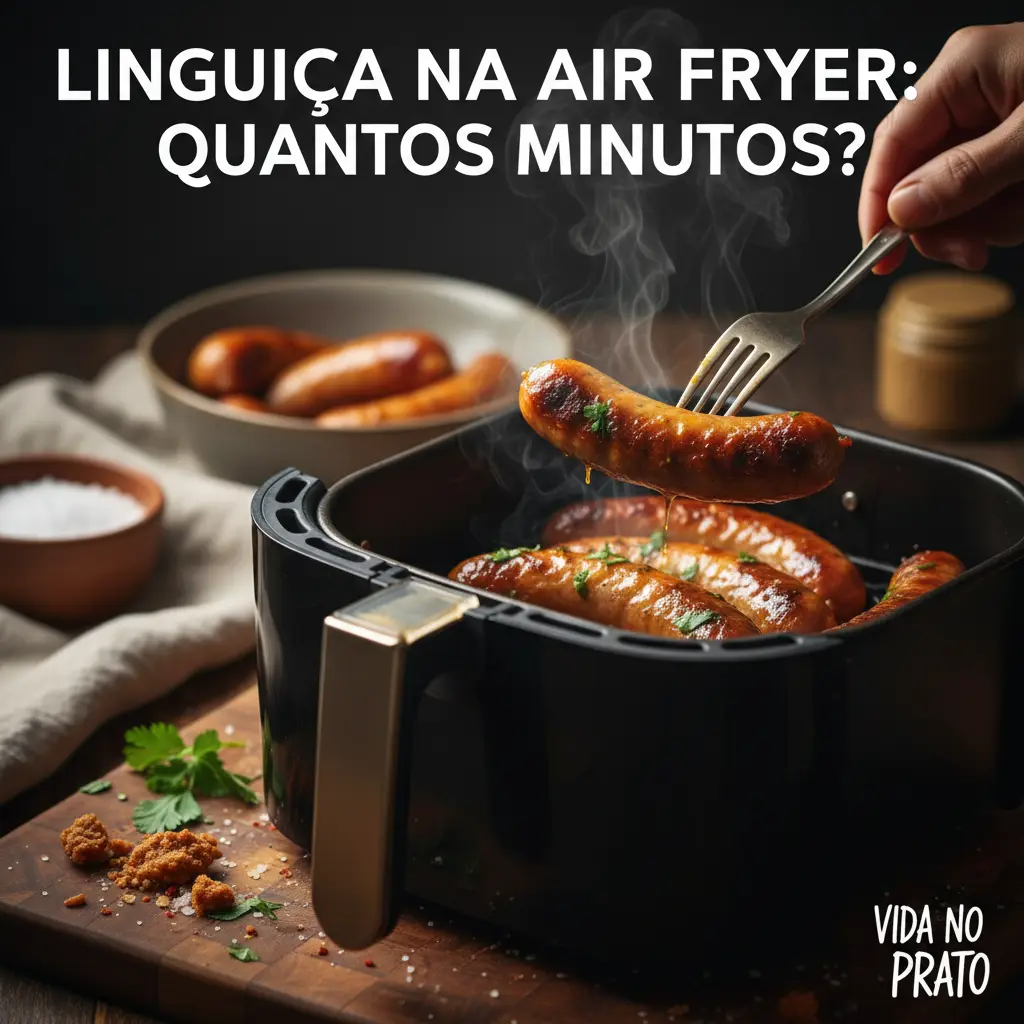 Quantos minutos linguiça na air fryer Mondial: Guia em 15 Min — detalhe