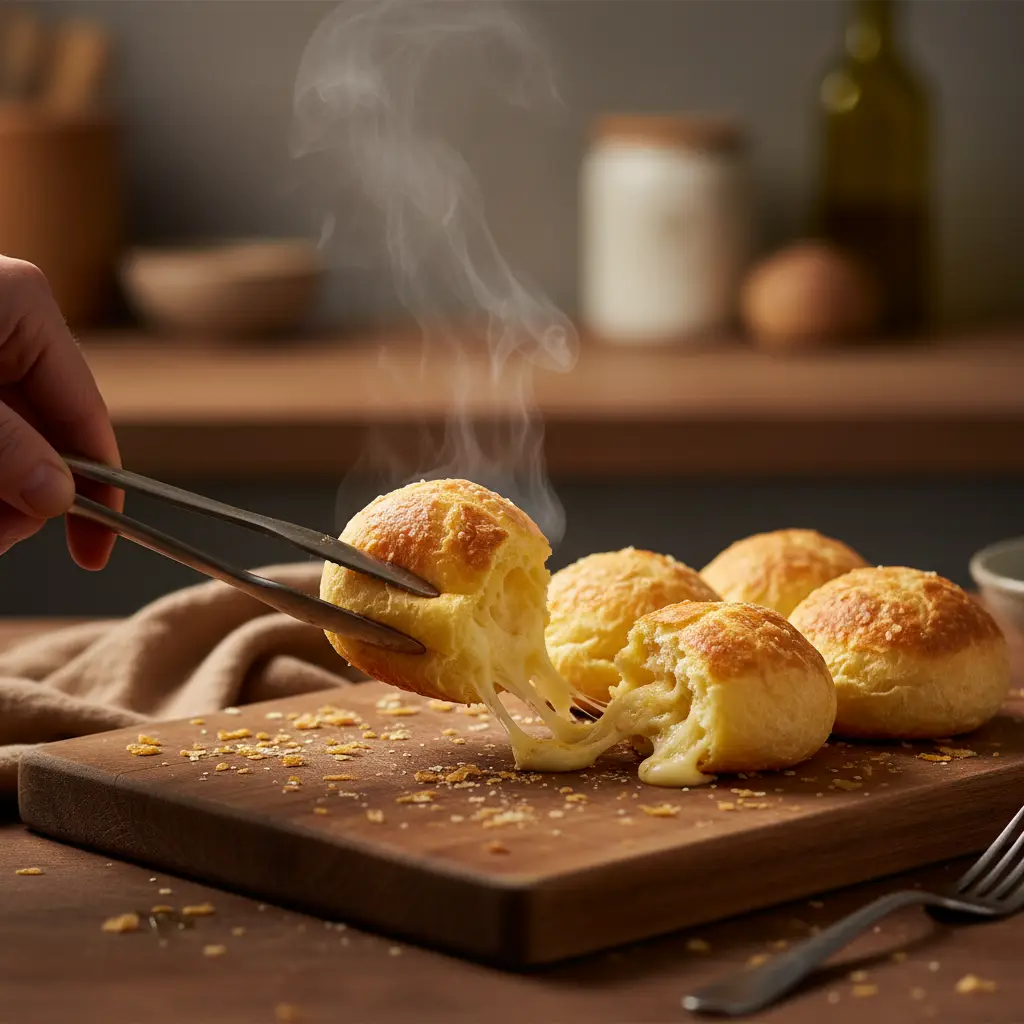 Quantos minutos pão de queijo congelado air fryer: Guia de 12 min — detalhe