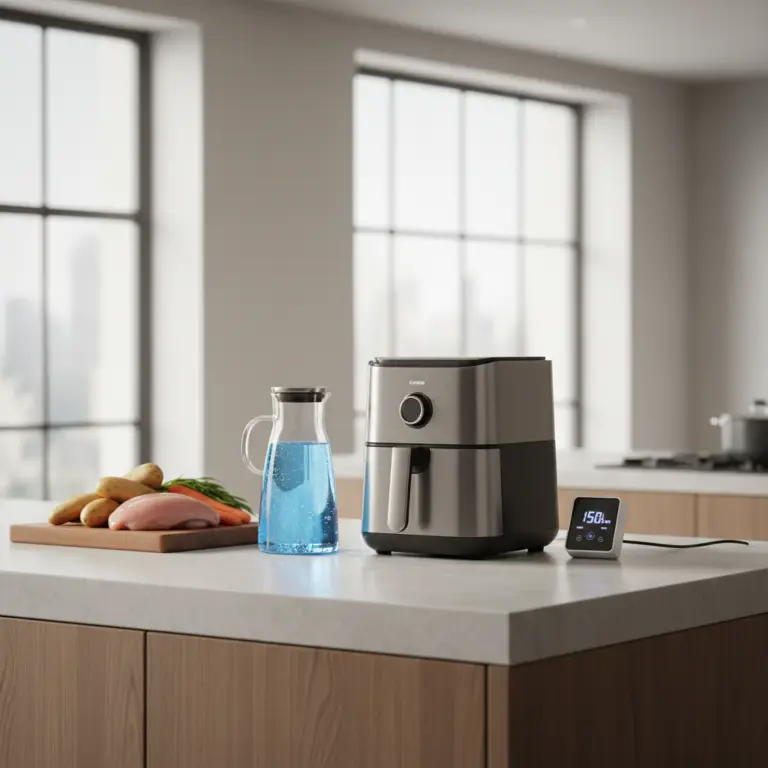 Ilustração editorial: Quantos watts air fryer precisa para assar 30% mais rápido?