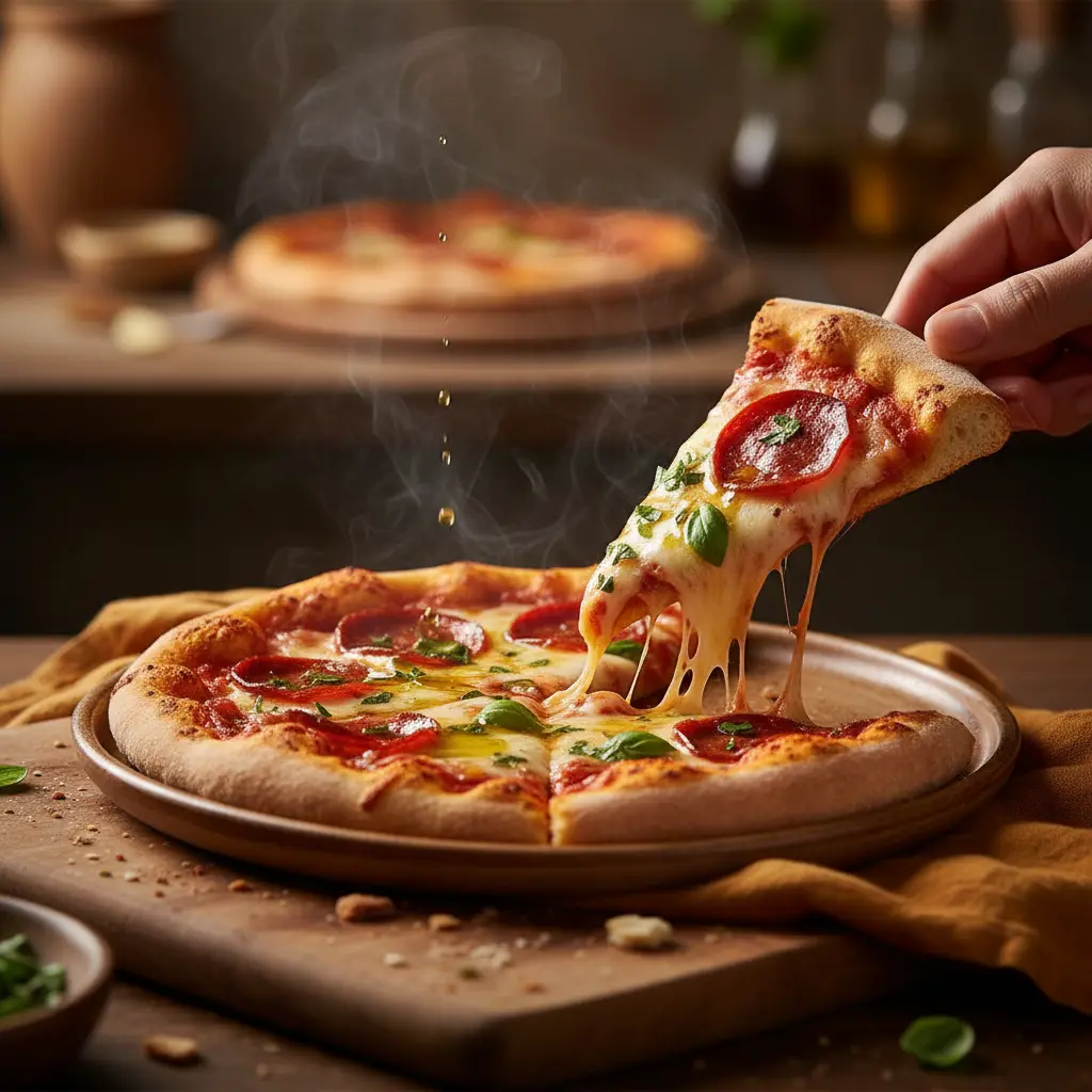 Reaquecer pizza na air fryer: 3 passos para ficar como nova — detalhe